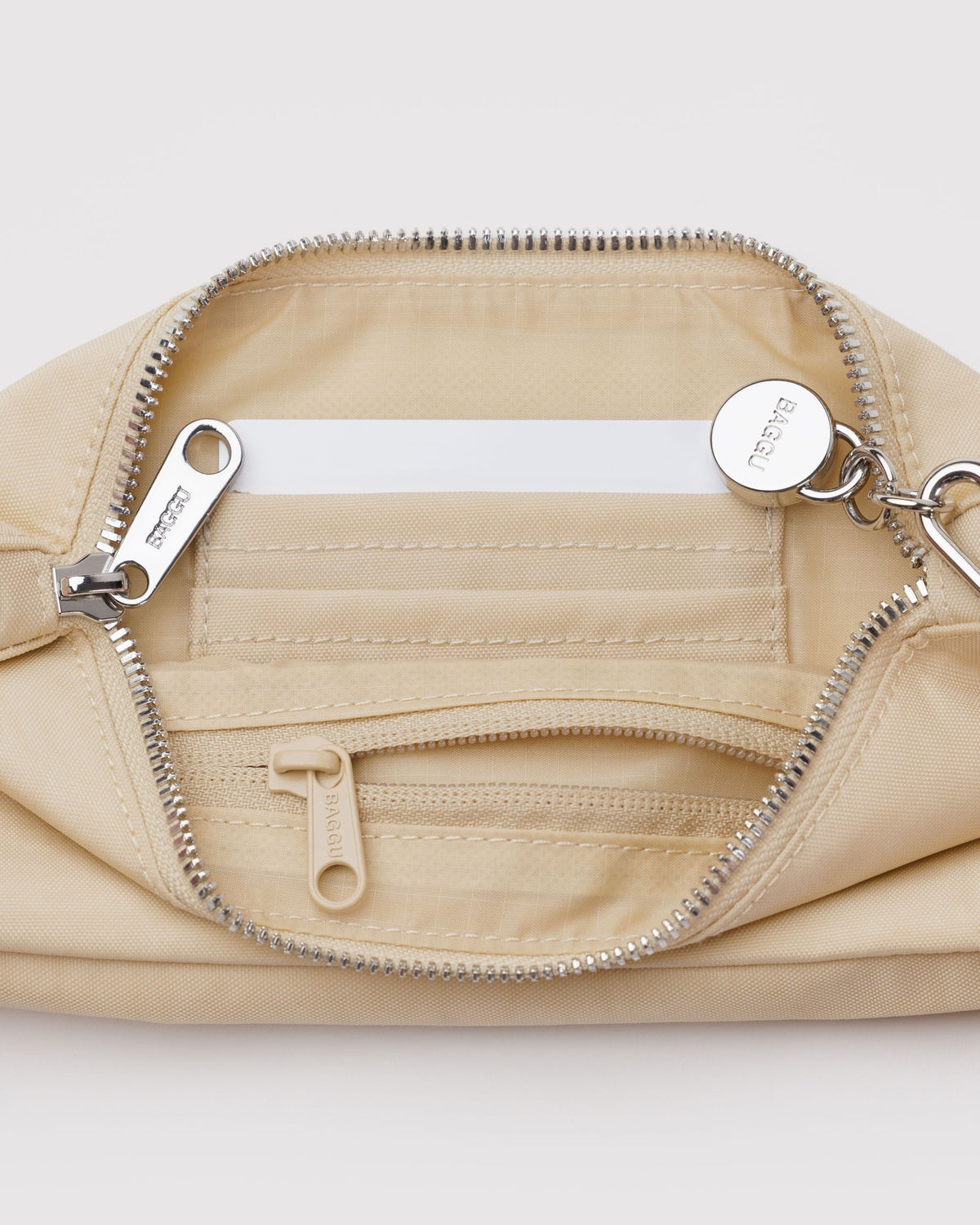 Nylon Pochette - Custard